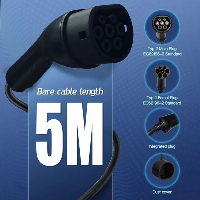 Type 2 EV Charging Adapter
